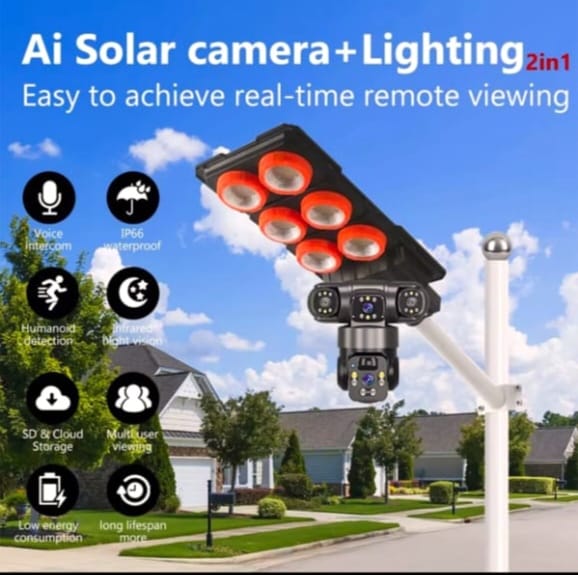 Solar Street Light Camera
