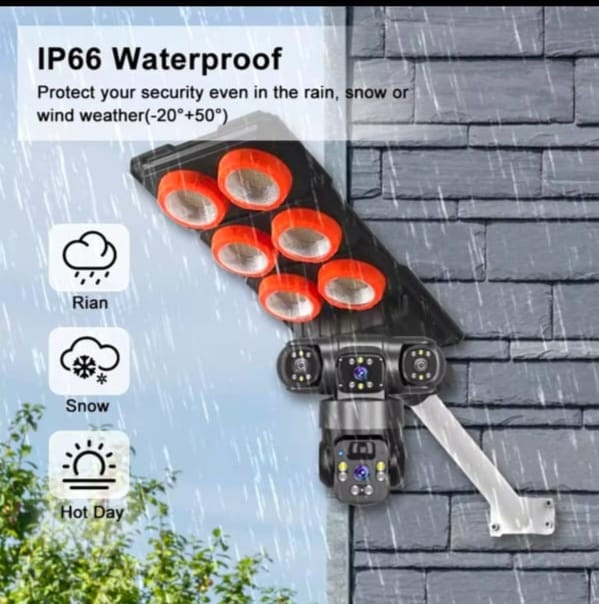 Solar Street Light Camera