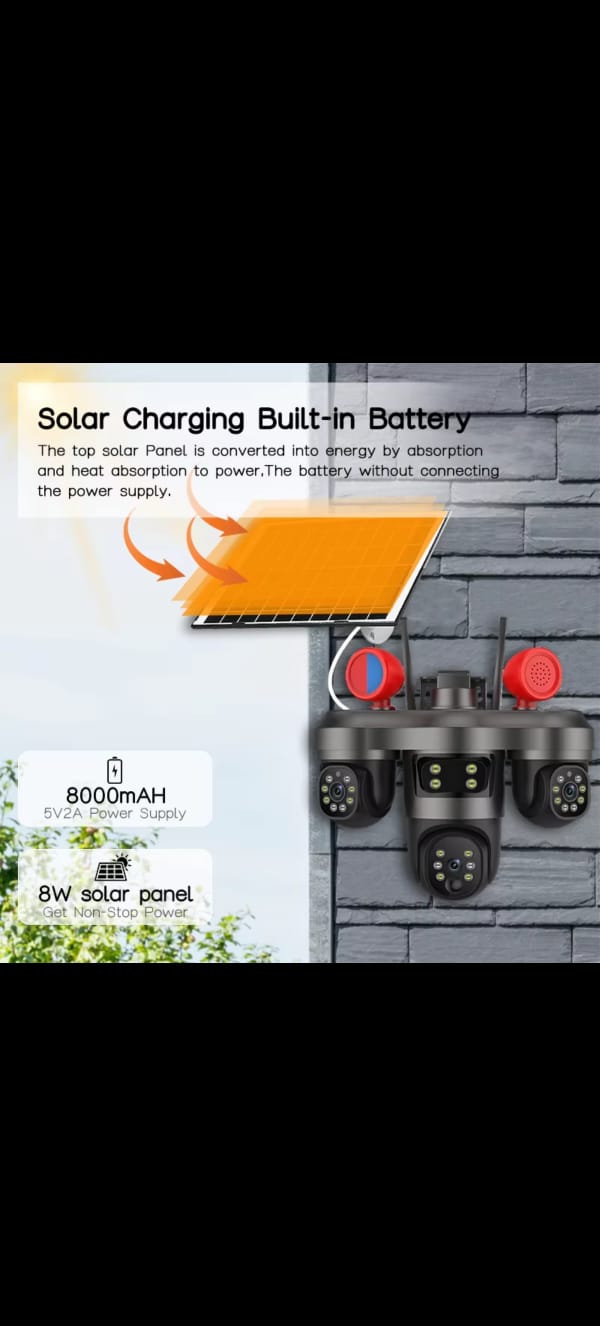 Wireless 4G Solar Camera