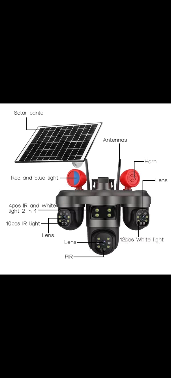 Wireless 4G Solar Camera