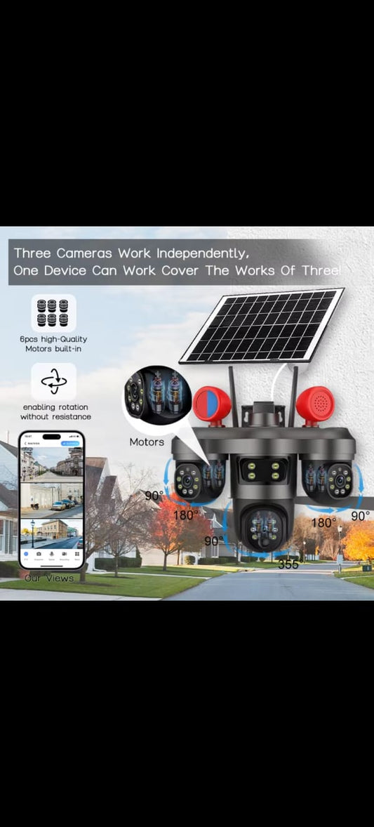 Wireless 4G Solar Camera